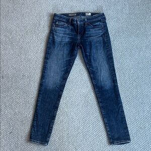 AG Adriano Goldschmied Dark Blue Skinny Jeans